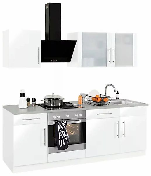 wiho Küchen Küchenzeile »Cali«, ohne E-Geräte, Breite 220 cm günstig online kaufen