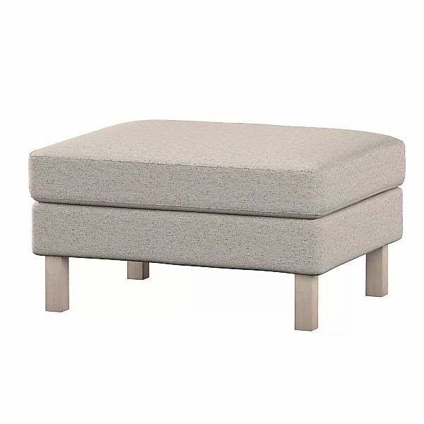 Bezug für Karlstad Hocker, grau-beige, Husse, Karstadt Hocker, Madrid (162- günstig online kaufen