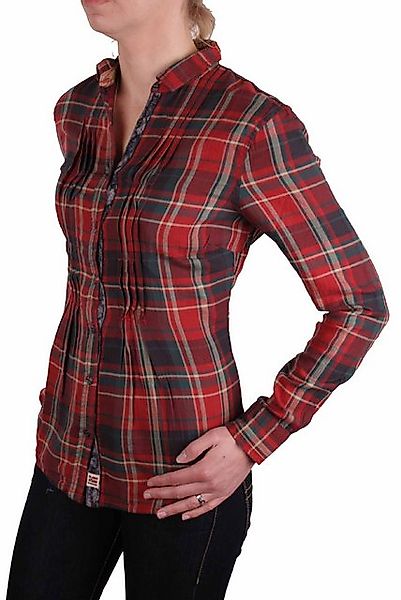 Napapijri Langarmbluse Napapijri Damen Bluse Kariert Gindi günstig online kaufen