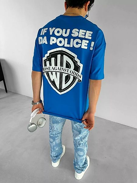 Abluka T-Shirt OVERSIZE DA POLICE T-SHIRT (1-tlg) günstig online kaufen