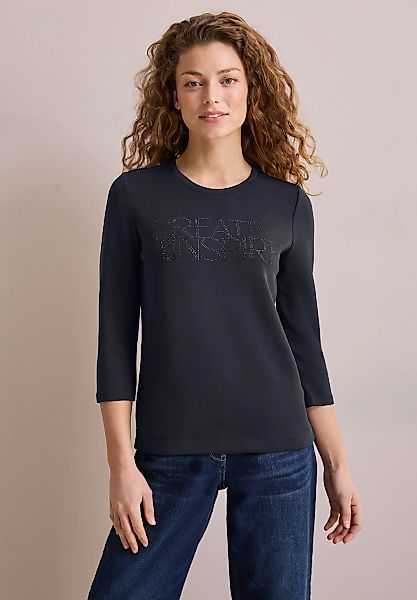 Cecil Print-Shirt, aus softem Materialmix günstig online kaufen