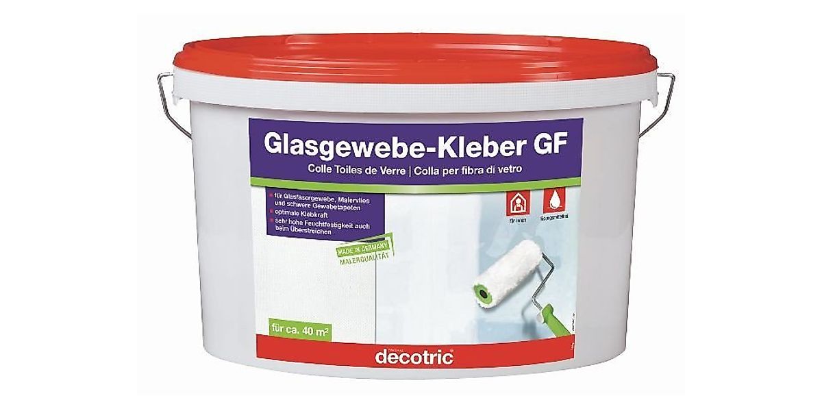 decotric® Kleister Decotric Glasgewebe-Kleber GF 5 kg günstig online kaufen
