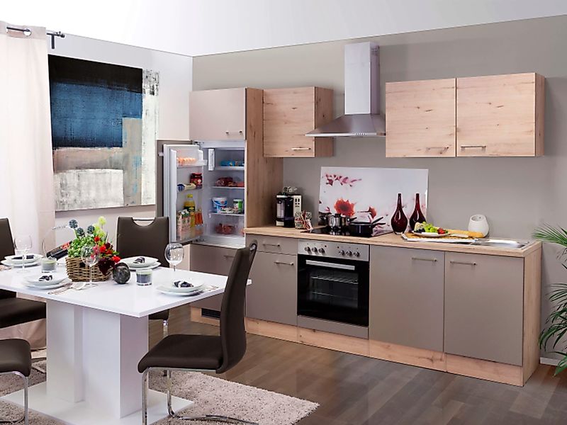 Flex-Well Küche »Riva«, Gesamtbreite 270 cm, mit und ohne E-Geräte lieferba günstig online kaufen