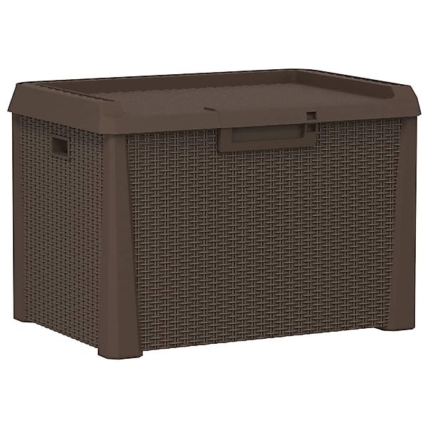 vidaXL Gartenbox Gartentruhe Braun 125 L günstig online kaufen