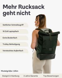 Johnny Urban Cityrucksack Allen Medium Rolltop günstig online kaufen