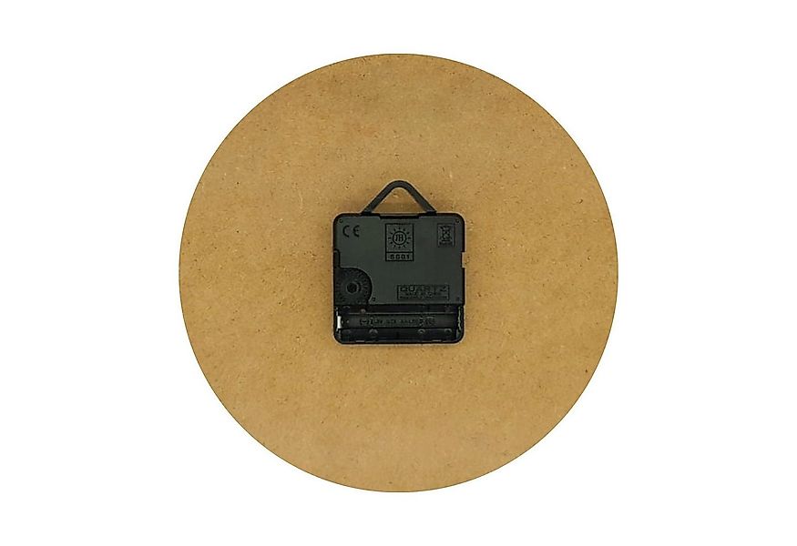 Wallarena Wanduhr Küche Vintage MDF Holz Natur Braun XXL groß Wanduhren Run günstig online kaufen