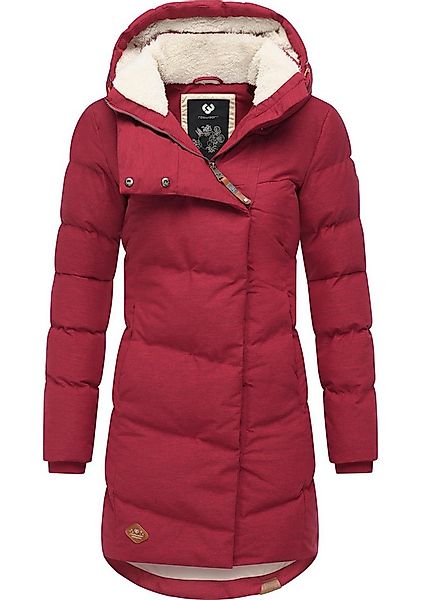 Ragwear Wintermantel Pavla stylischer Winterparka mit Teddyfutter und Kapuz günstig online kaufen