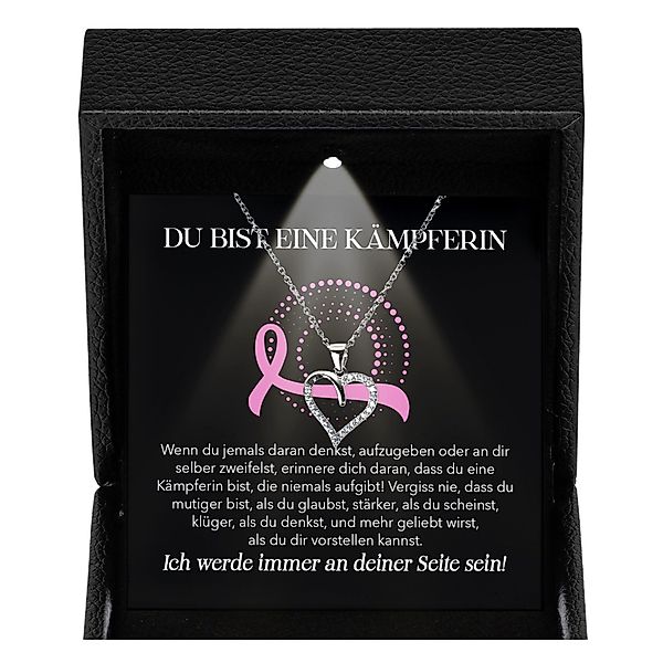 22Feels Schmuckset Brustkrebs Kämpferin Geschenk Therapie günstig online kaufen