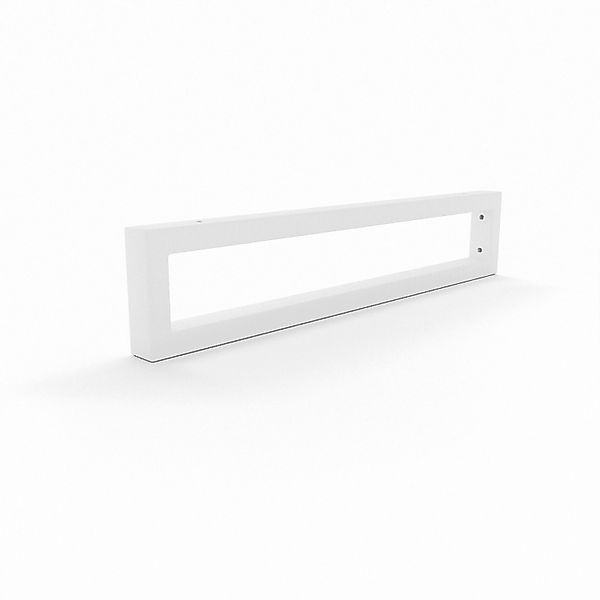 HEVVA Waschtischhalterung RHEIN 10 cm Hoch 50 cm Tief 1 Halter Weiß günstig online kaufen