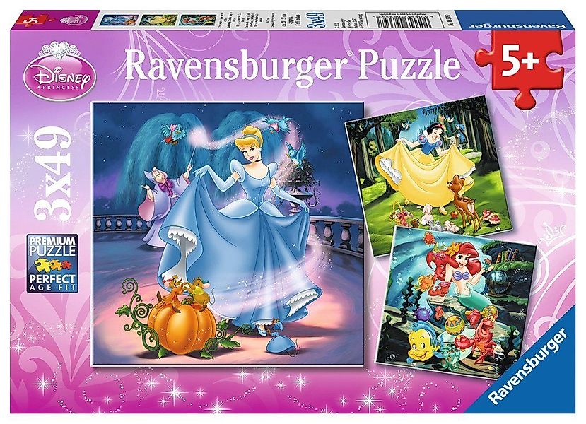 Ravensburger Puzzle 3 x 49 Teile günstig online kaufen