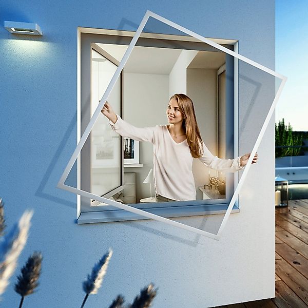 Windhager Insektenschutz-Fensterrahmen EXPERT Spannrahmen, (Packung), BxH: günstig online kaufen