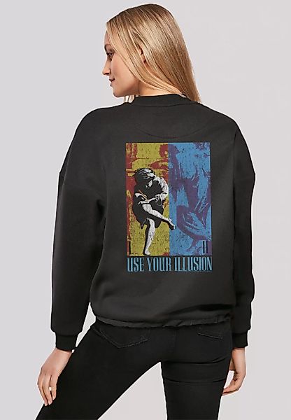 F4NT4STIC Sweatshirt "Guns n Roses Music Double Illusion", Musik, Band, Log günstig online kaufen