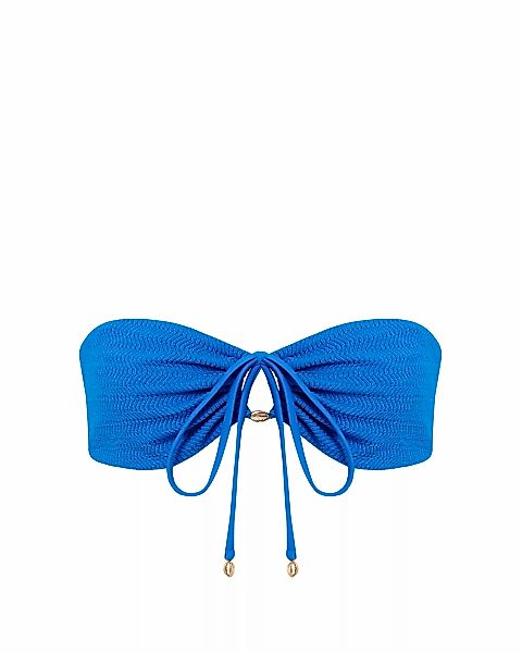 Bluebella Shala Multiway Bandeau-Bikinioberteil Blau günstig online kaufen