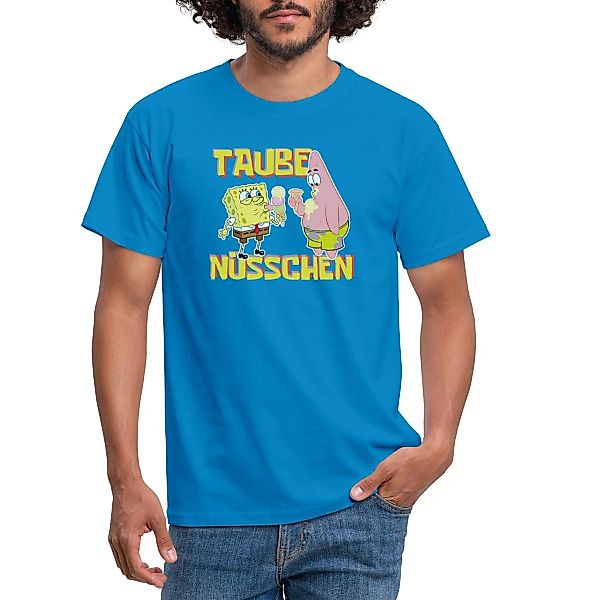 Spreadshirt T-Shirt SpongeBob Schwammkopf Taube Nüsschen günstig online kaufen
