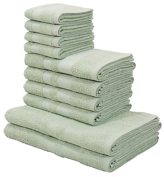 my home Handtuch Set Vanessa, 10-tlg günstig online kaufen