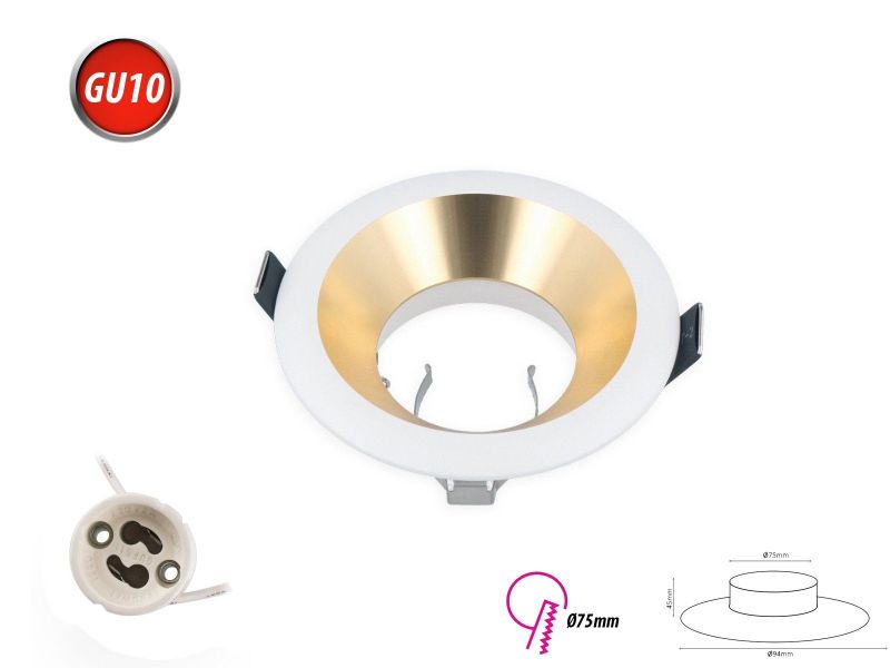 LED-Line LED Einbaustrahler Einbaustrahler GU10 Set günstig online kaufen