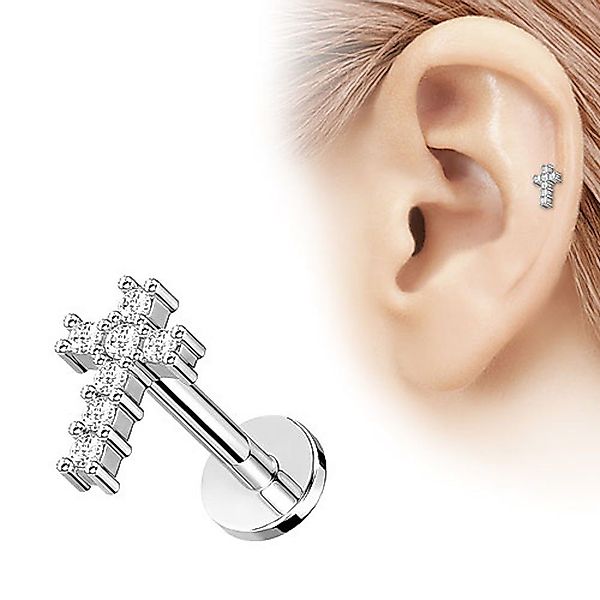 Taffstyle Piercing-Set Tragus Ohr Knorpel Helix günstig online kaufen