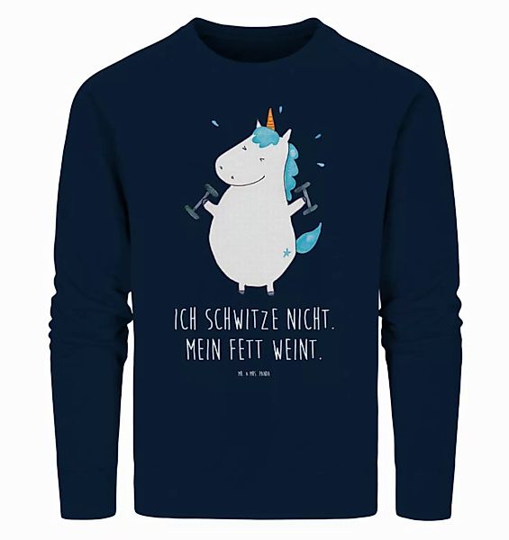 Mr. & Mrs. Panda Longpullover Größe M Einhorn Fitness - French Navy - Gesch günstig online kaufen