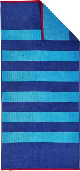 Dyckhoff Strandtuch "Aquarius" eine Seite Velours, eine Seite Frottier günstig online kaufen