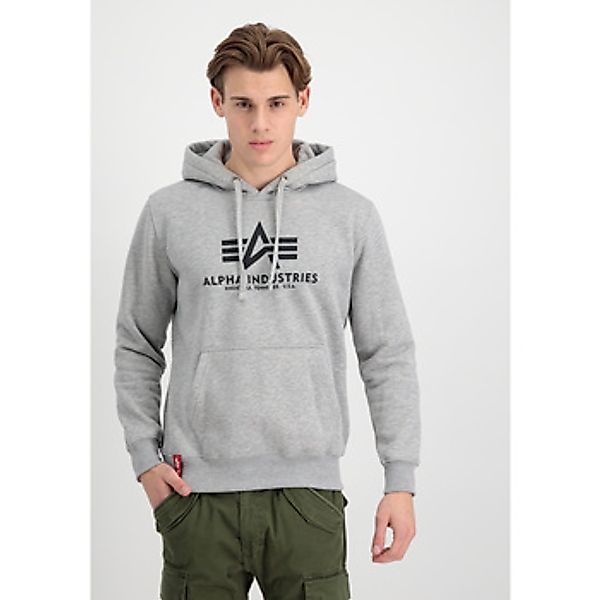 Alpha  Sweatshirt Basic Hoodie - grey heather günstig online kaufen
