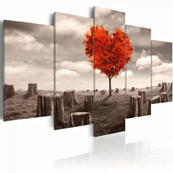 artgeist Wandbild Hill of Lonely Hearts mehrfarbig Gr. 200 x 100 günstig online kaufen