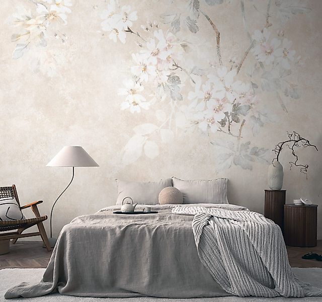 living walls Vliestapete Fototapete Floral günstig online kaufen