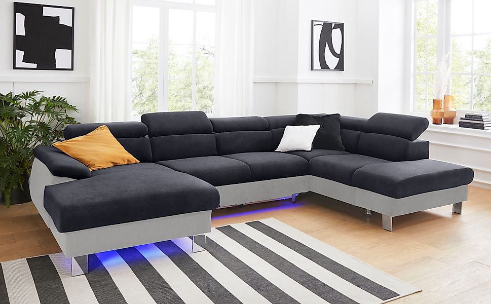 COTTA Polstergarnitur Komaris U-Form, (Set), Set günstig online kaufen