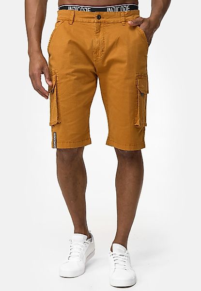Indicode Cargoshorts Coeur aus elastischer Baumwoll-Qualität günstig online kaufen