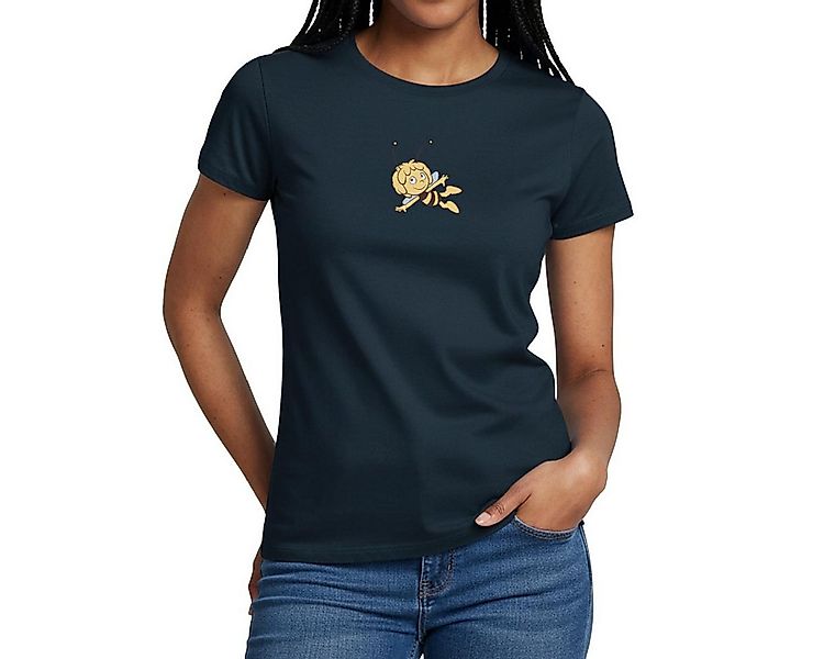 Spreadshirt T-Shirt Biene Maja Fliegt Retro Frauen T-Shirt (1-tlg) günstig online kaufen