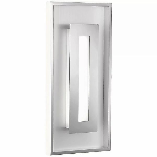 Fischer & Honsel LED-Wandleuchte Bug Chrom 40 x 20 cm günstig online kaufen