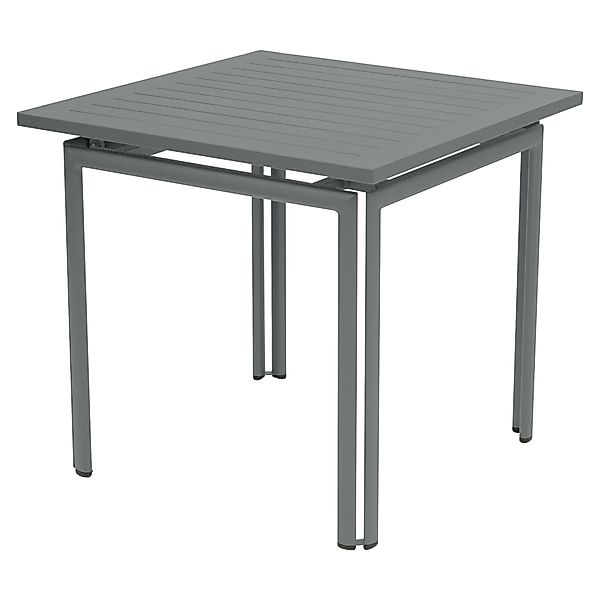 COSTA Tisch Aluminium Lapilligrau 80 x 80 cm günstig online kaufen