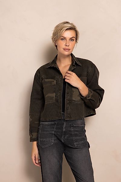 Zhrill Blouson "ZHLOUIE" ohne Kapuze mit Animal-Print günstig online kaufen