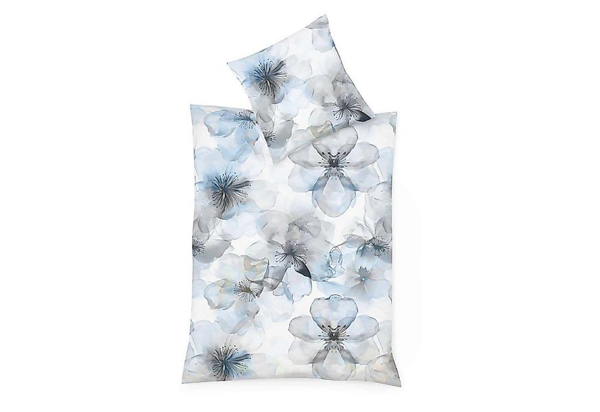 fleuresse Wendebettwäsche FLAYA, 135 x 200 cm, Blau, mit Reißverschluss, Ma günstig online kaufen