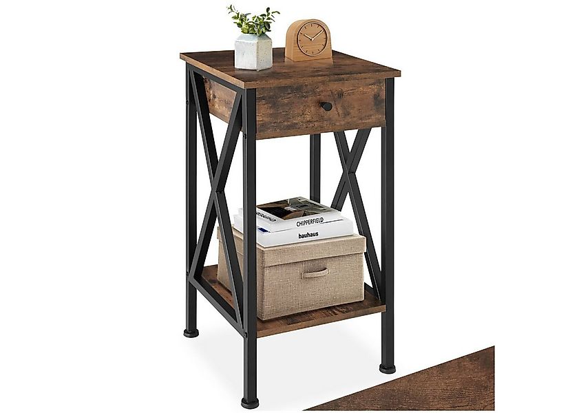 tectake Beistelltisch Dayton (1-St., 1 tlg), Stilvoller Beistelltisch im ka günstig online kaufen