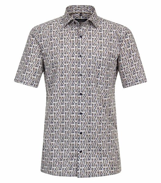 CASAMODA Businesshemd "CASAMODA Businesshemd Kurzarm Print" günstig online kaufen