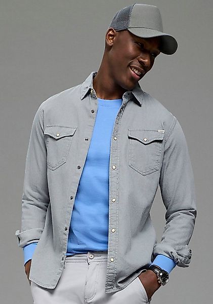 Man's World Baseball Cap mit trendigem Netzeinsatz und verstellbarem Riegel günstig online kaufen