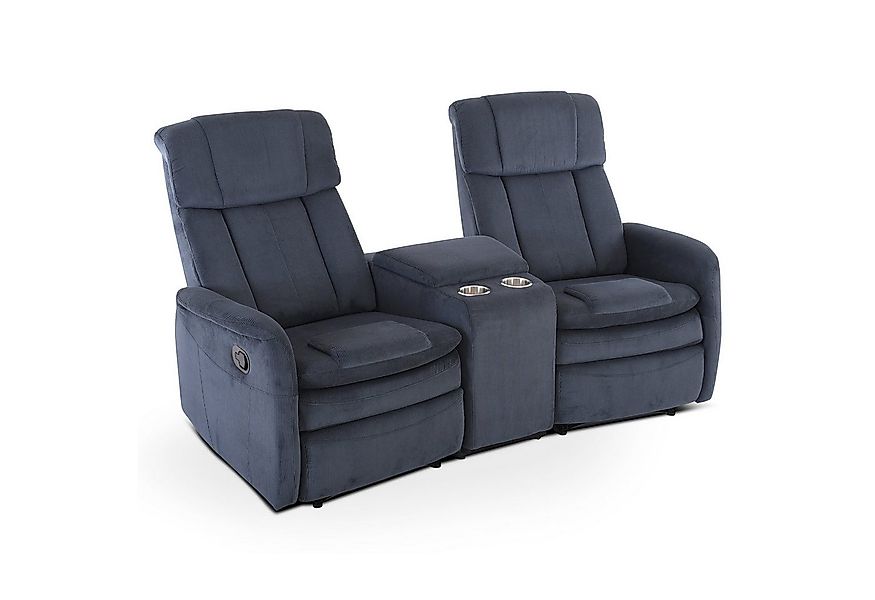 Raburg 2-Sitzer Kinosessel, 2er-Fernsehsessel mit Relaxfunktion, mechanisch günstig online kaufen