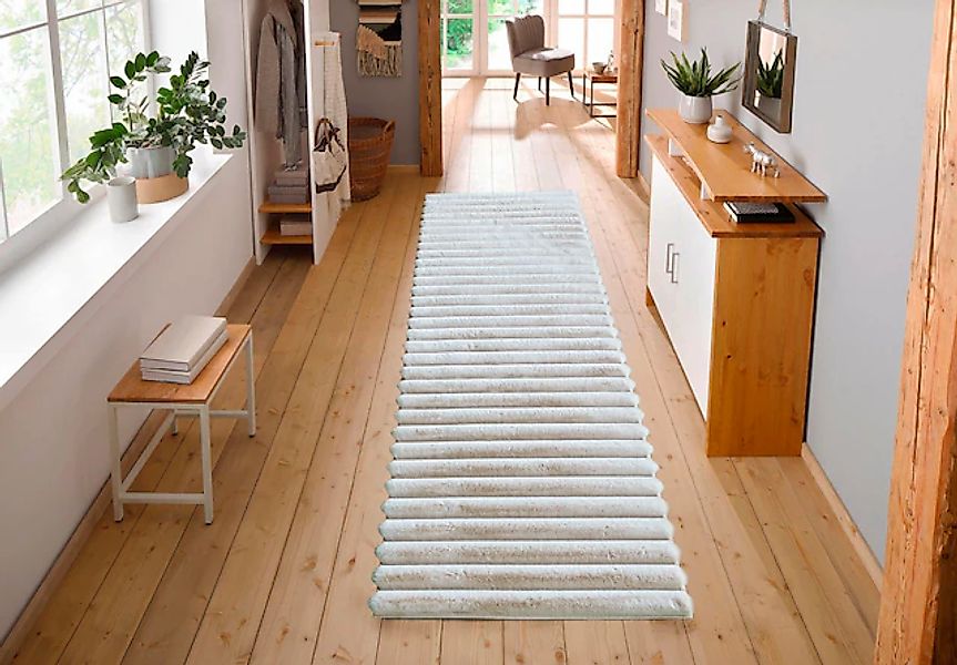 my home Läufer »Melanie 67x230cm, Kunstfellteppich, besonders weich, Hoch-T günstig online kaufen