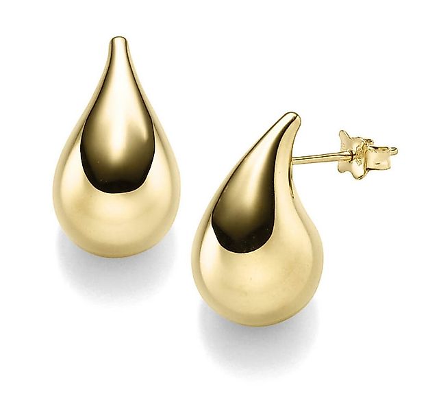 Schmuck Krone Paar Ohrstecker Paar Ohrstecker Tropfen 20x12mm aus 585 Gelbg günstig online kaufen