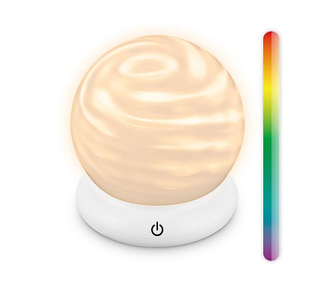 Briloner Leuchten Tischleuchte LED Leuchtkugel Lichtkugel Tischlampe kabell günstig online kaufen