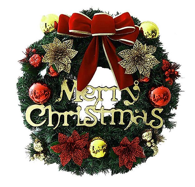CLTYQ Dekokranz Kunstkranz Weihnachtskranz,Haustür Kränze Kreativ Weihnacht günstig online kaufen