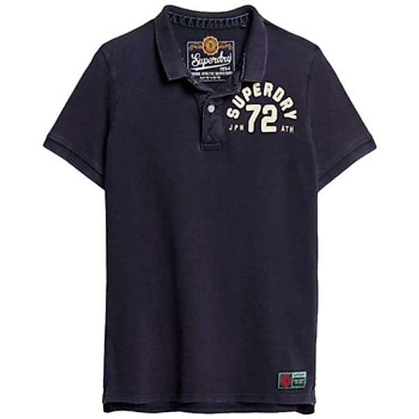 Superdry  Poloshirt Vintage Athletic Navy günstig online kaufen