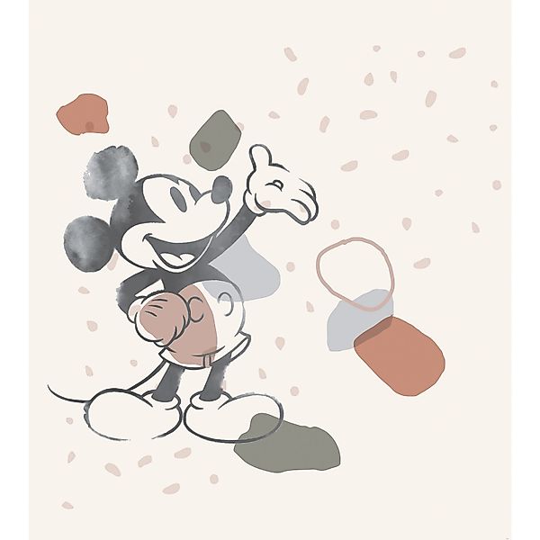 Komar Vliesfototapete Mickey Organic Shapes 250 cm x 280 cm günstig online kaufen