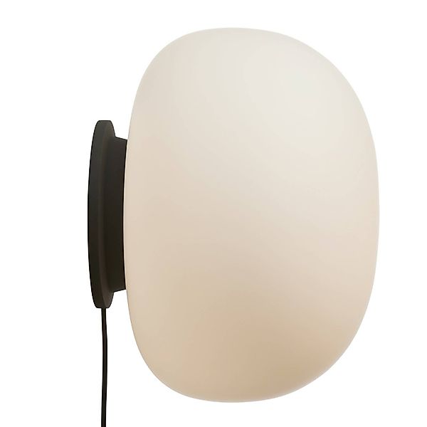 FRANDSEN Wandleuchte Supernate, Ø 38 cm, Schalter, opal/weiß günstig online kaufen