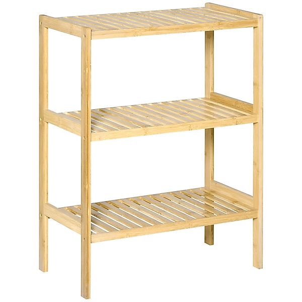 HOMCOM Standregal Küchenregal mit 3 Ebenen, günstig online kaufen