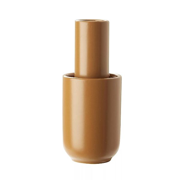 Woud - Amel Vase S - rost/matt glasiert/H 18cm / Ø 7,5cm günstig online kaufen