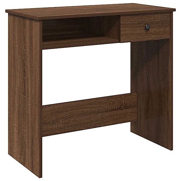 vidaXL Schreibtisch Braun Eichen-Optik 80x40x75 cm Holzwerkstoff 860478 günstig online kaufen