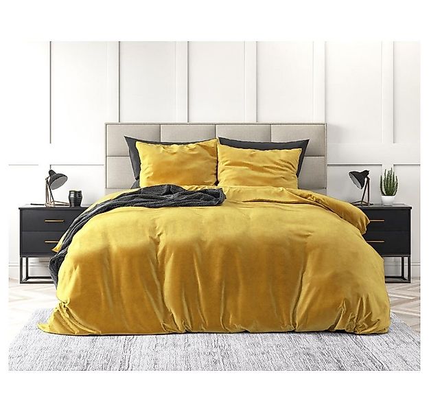 Sitheim-Europe Bettwäsche SLEEPTIME SAMT UNI BETTBEZUG & Kissenbezüge, Mikr günstig online kaufen