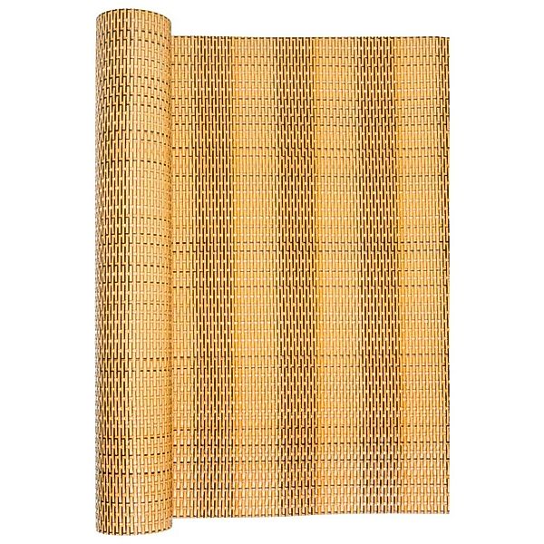 vidaXL Gartenzaun Balkon-Sichtschutz Hellbraun 300x100 cm günstig online kaufen