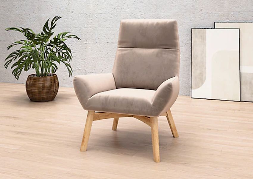 PLACES OF STYLE Sessel »Basic Relaxsessel« Extra hohe Rückenlehne günstig online kaufen